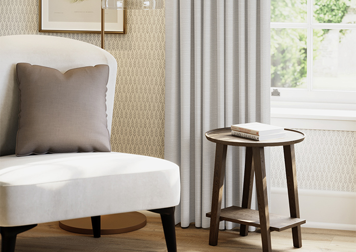 Tussah, Snowdrift - Made to Measure Curtains - Image 5